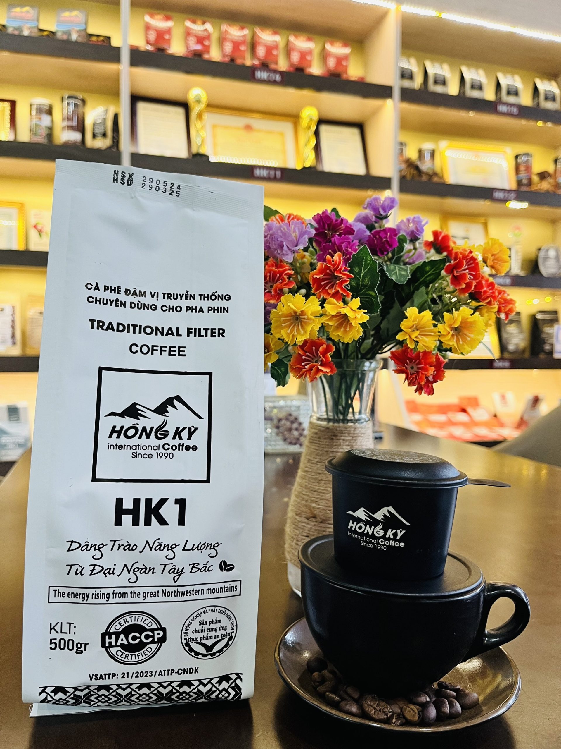 Cafe túi trắng HK1