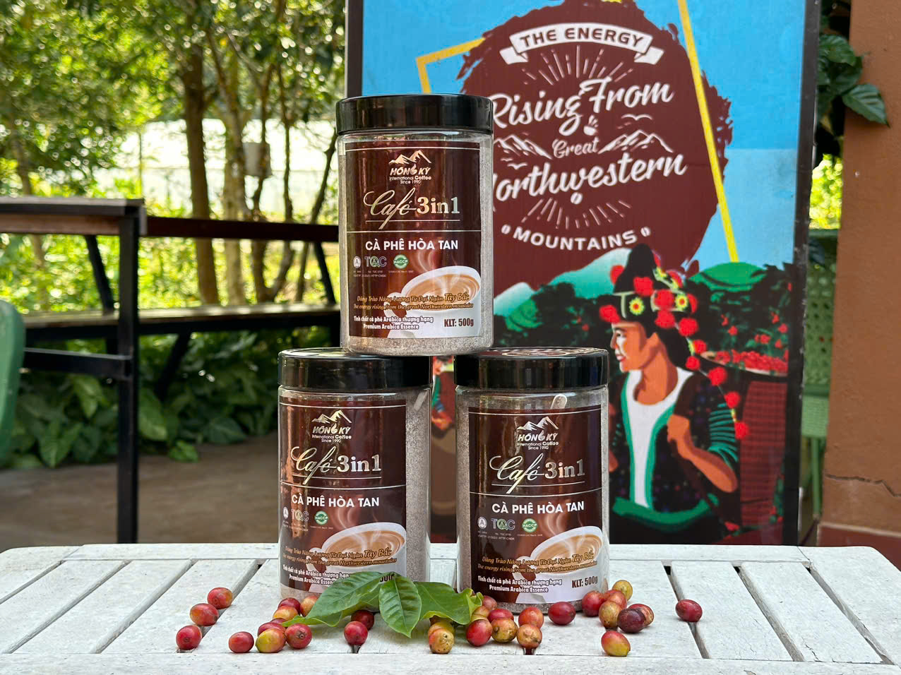 Cafe hòa tan HK3in1 loại 500g